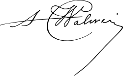 signature d'Albert Walwein