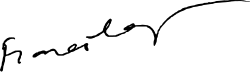signature de François Loyer