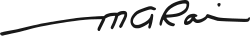 signature d'Amien Rais