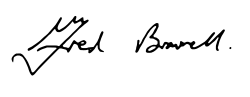 signature de Frederick G. Brownell