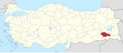 Carte de la circonscription.