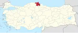 Carte de la circonscription.