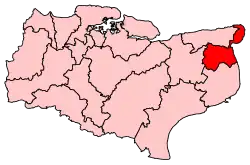 Carte de la circonscription