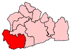 Carte de la circonscription