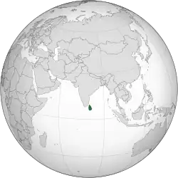 Description de l'image Sri Lanka (orthographic projection).svg.