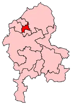 Carte de la circonscription