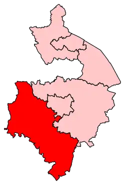 Carte de la circonscription