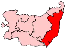 Carte de la circonscription