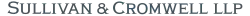 logo de Sullivan & Cromwell