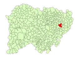 Localisation de Garcihernández