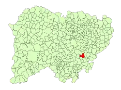 Localisation de Montejo