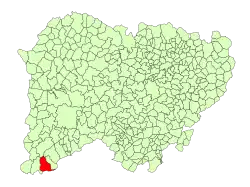 Localisation de Peñaparda
