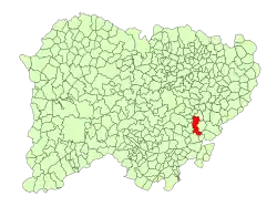 Localisation de Pelayos
