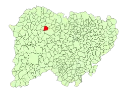 Localisation de Peralejos de Arriba