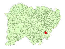 Localisation de Salvatierra de Tormes