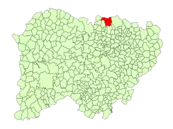 Localisation de Valdelosa
