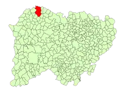Localisation de Villarino de los Aires