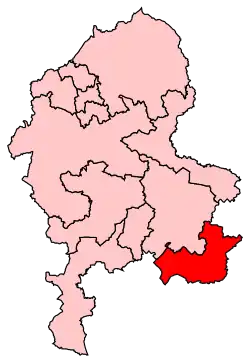 Carte de la circonscription