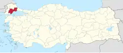 Carte de la circonscription.