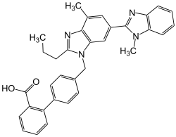 Image illustrative de l’article Telmisartan