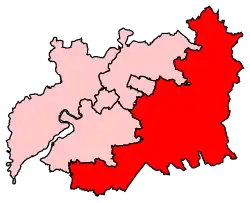 Carte de la circonscription