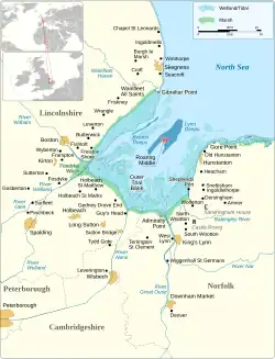 Carte de The Wash.