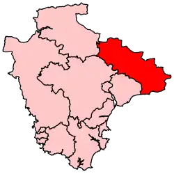 Carte de la circonscription