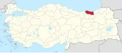 Carte de la circonscription.