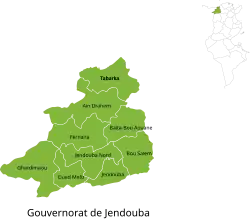 Carte de la circonscription.