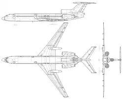 Description de l'image Tupolev Tu-154.svg.
