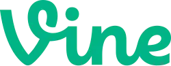 Description de l'image Vine wordmark.svg.