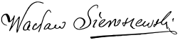 signature de Waclaw Sieroszewski