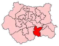 Carte de la circonscription