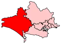 Carte de la circonscription