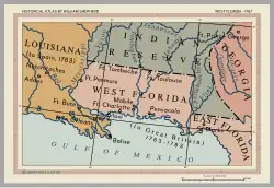 Description de l'image West Florida Map 1767.svg.
