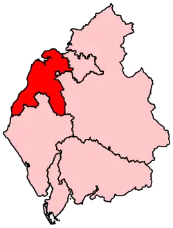 Carte de la circonscription