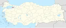 Carte de la circonscription.