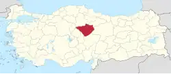 Carte de la circonscription.