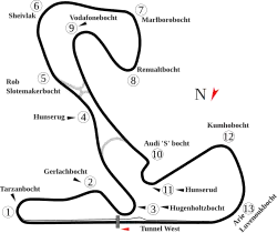 Tracé de la course
