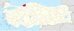 Carte de la circonscription.