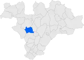 Localisation de Santa Eulàlia de Ronçana