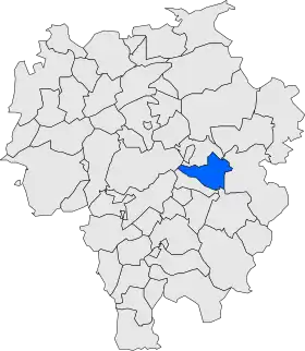 Localisation de Tavèrnoles