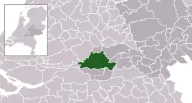 Localisation de West Betuwe
