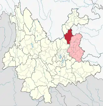 Localisation de Huìzé Xiàn