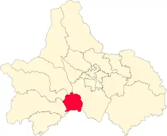 Localisation de Xīnjīn Xiàn