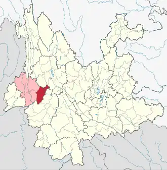 Localisation de Chāngníng Xiàn
