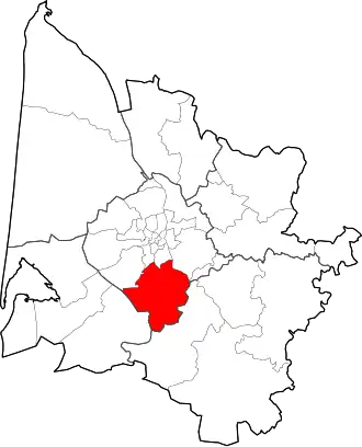 Canton de la Brède