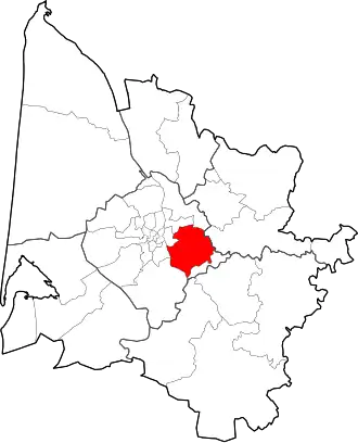 Canton de Créon