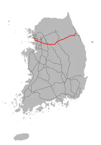 Image illustrative de l’article Yeongdong Expressway