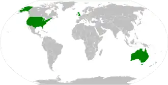 Carte de l'organisation
